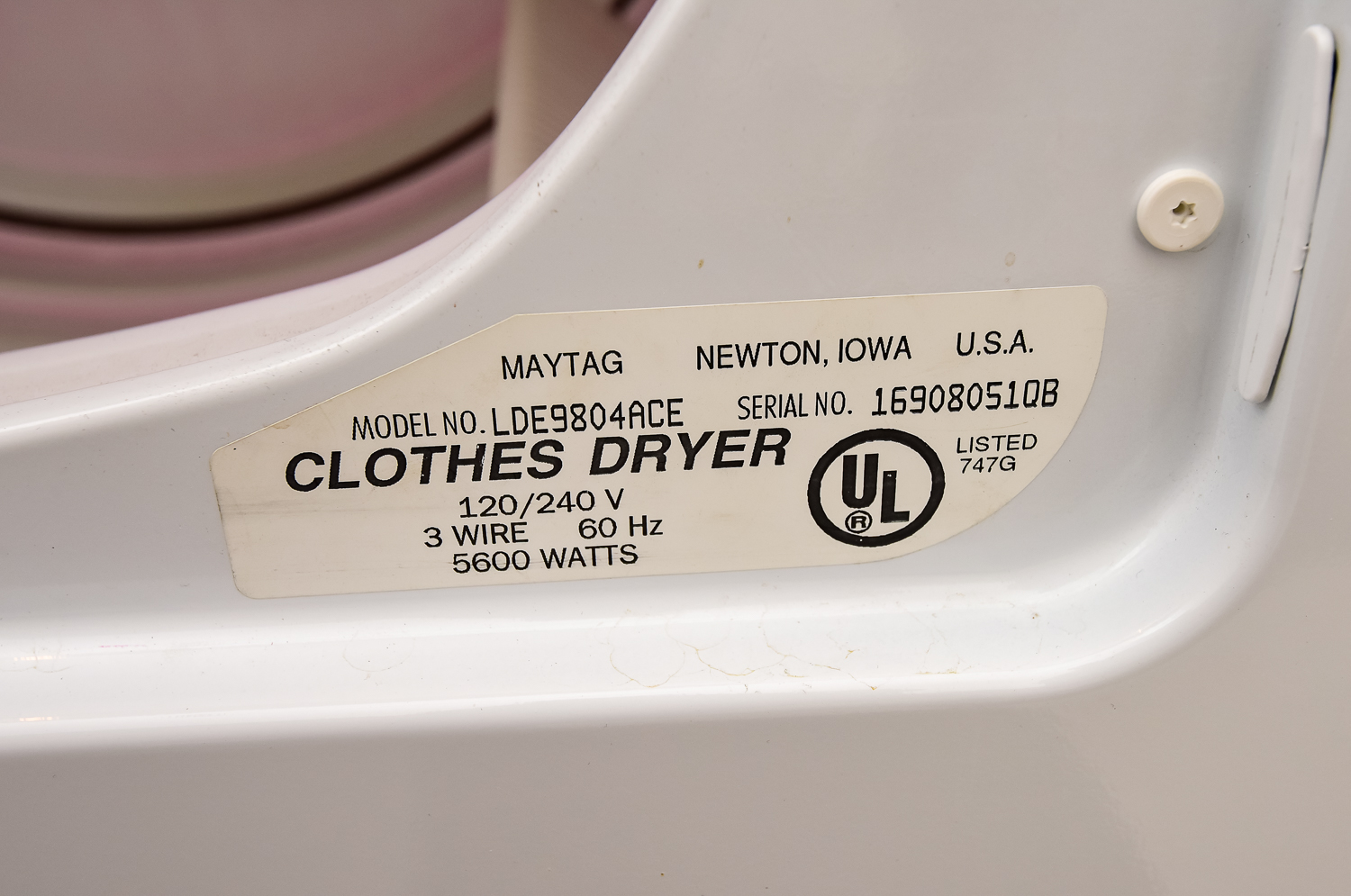 Maytag Washer and Dryer Duo