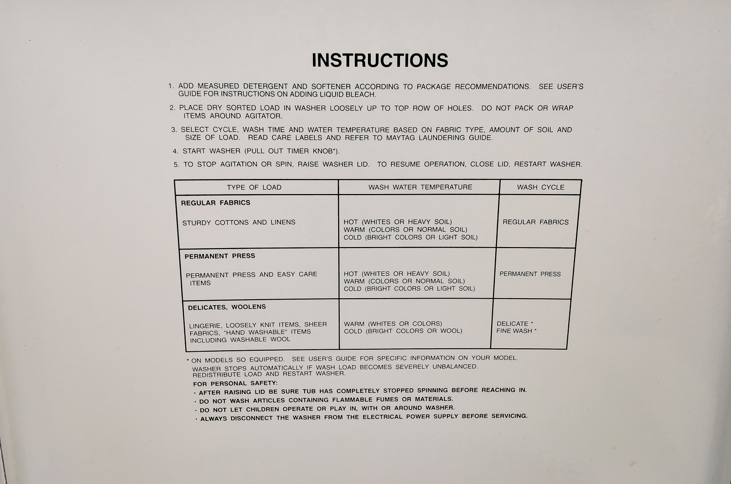 Maytag Washer and Dryer Duo