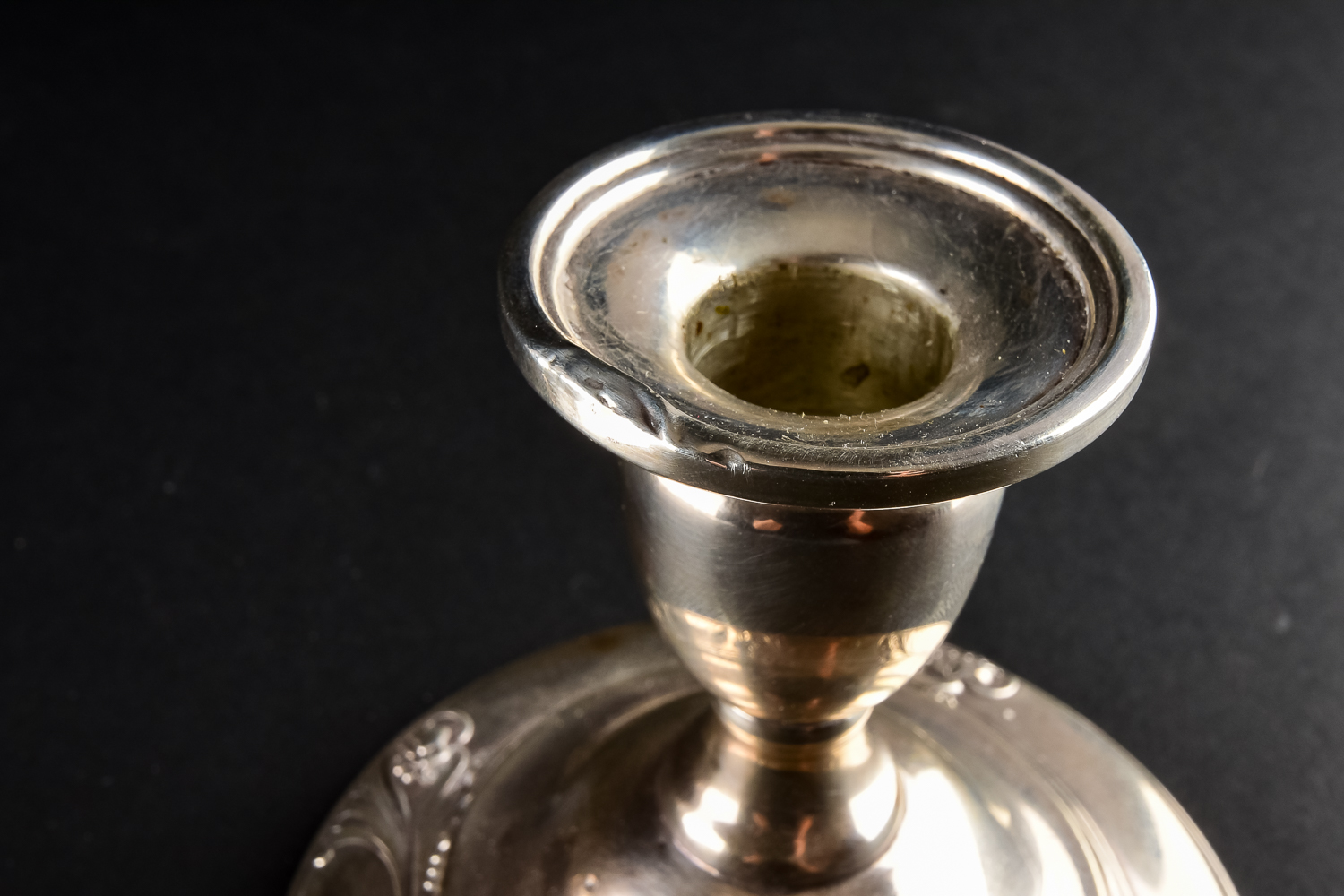 Weighted Sterling Silver Candlesticks