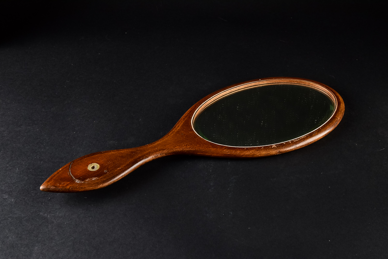 Collection of Wood and Glass Vanity Accessories