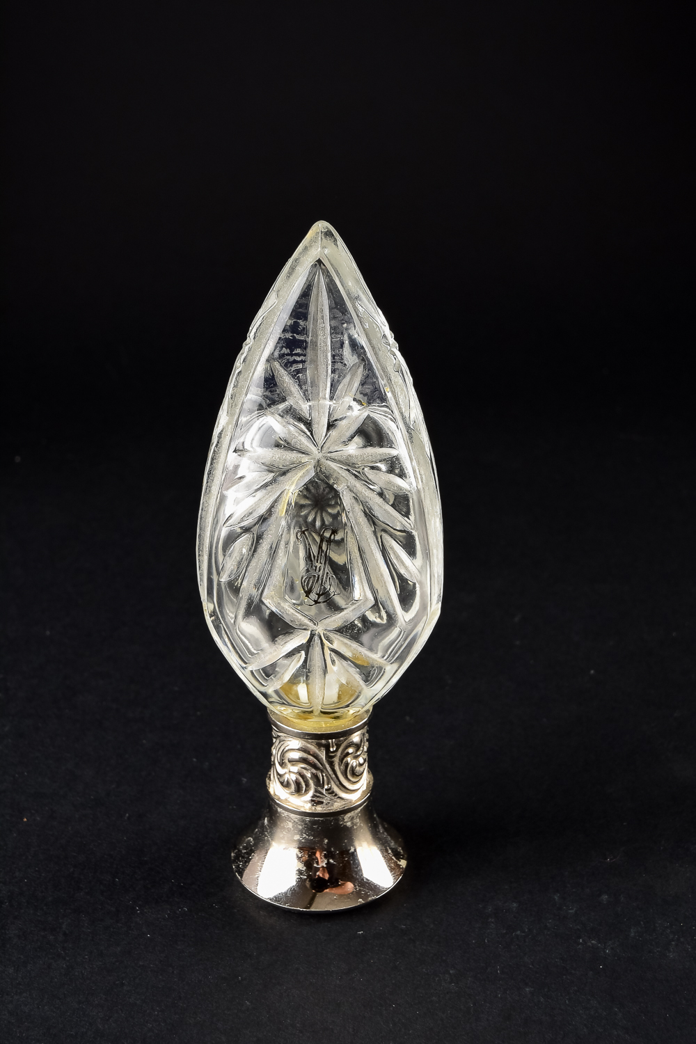 Collection of Wood and Glass Vanity Accessories