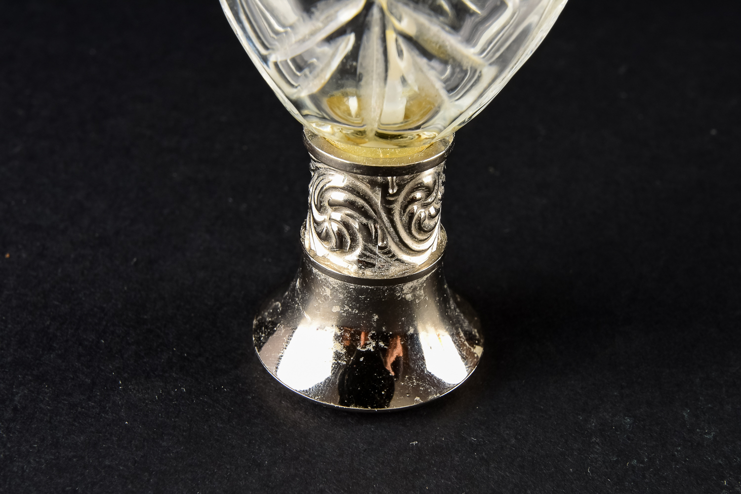 Collection of Wood and Glass Vanity Accessories