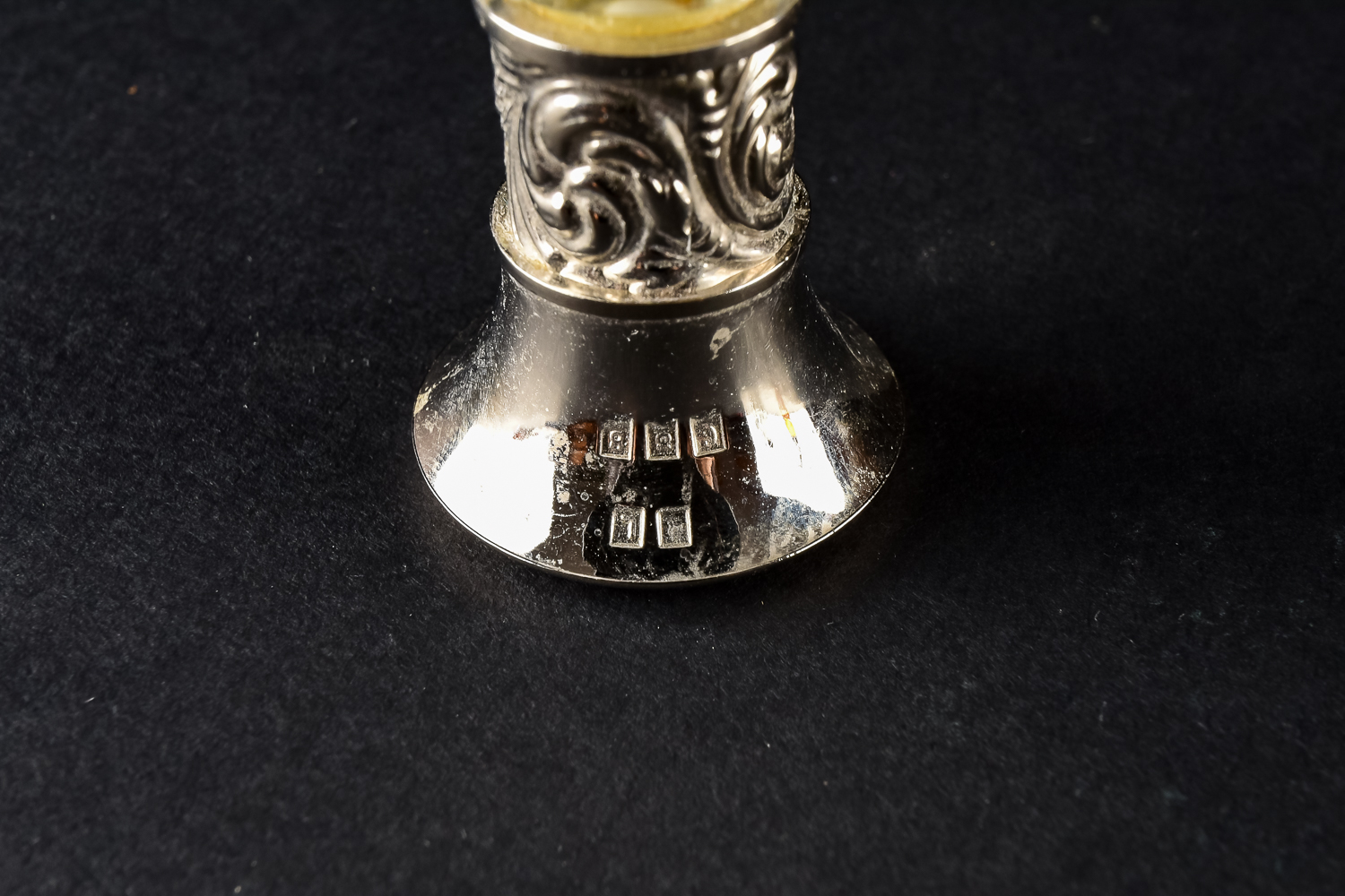 Collection of Wood and Glass Vanity Accessories