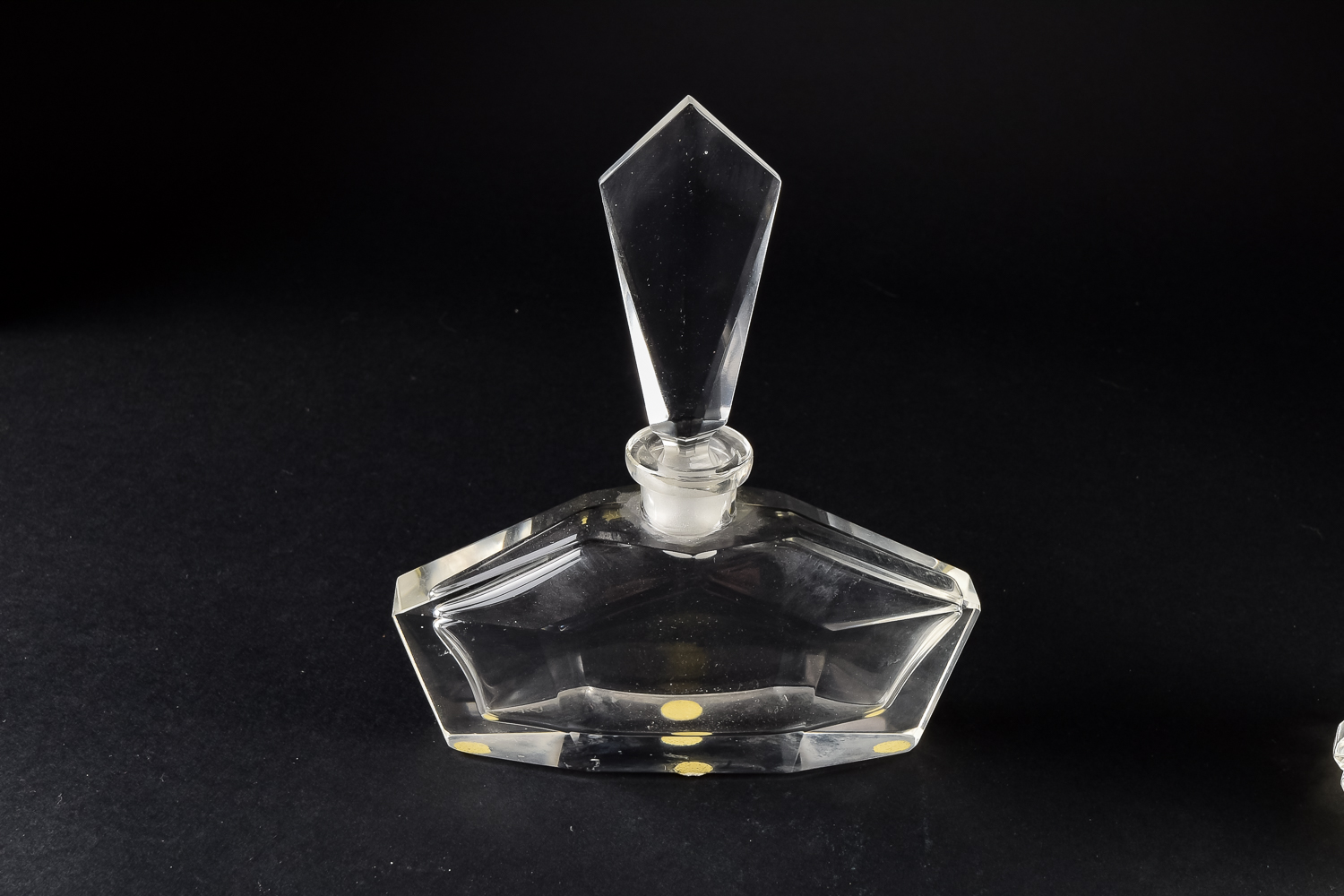 Collection of Wood and Glass Vanity Accessories