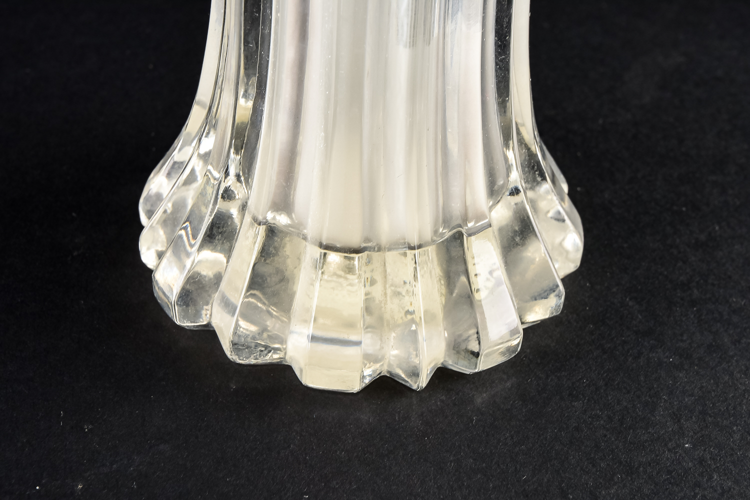 Collection of Wood and Glass Vanity Accessories