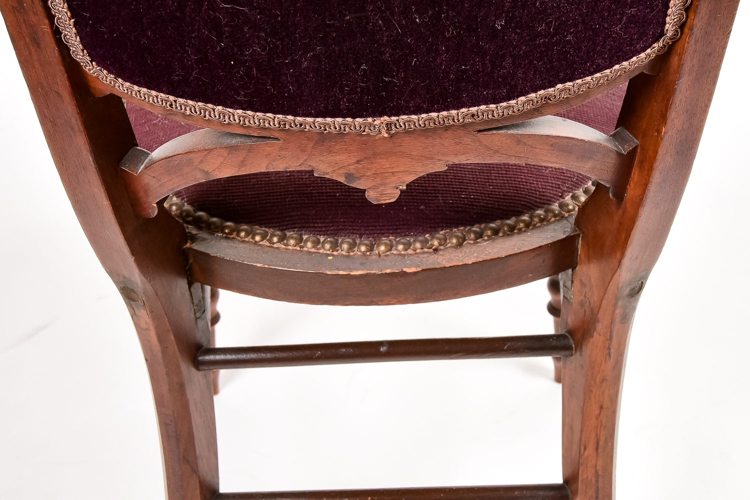 Antique Victorian Walnut Chair