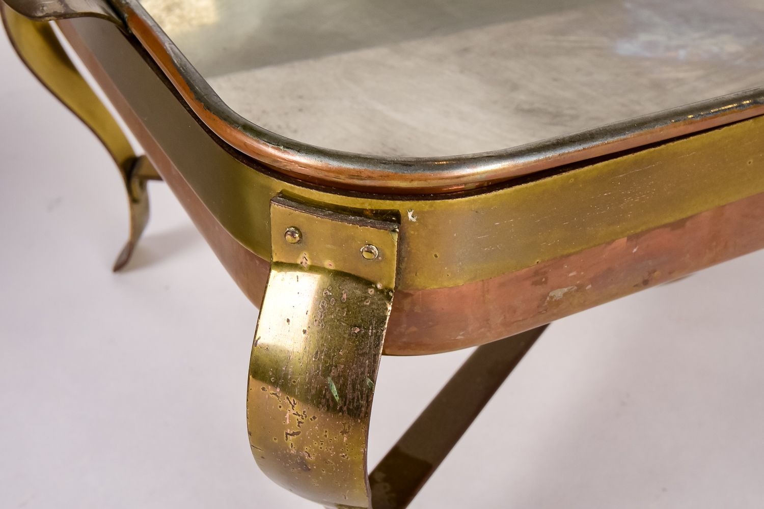 Aluminum Roaster and Copper Chaffing Dish