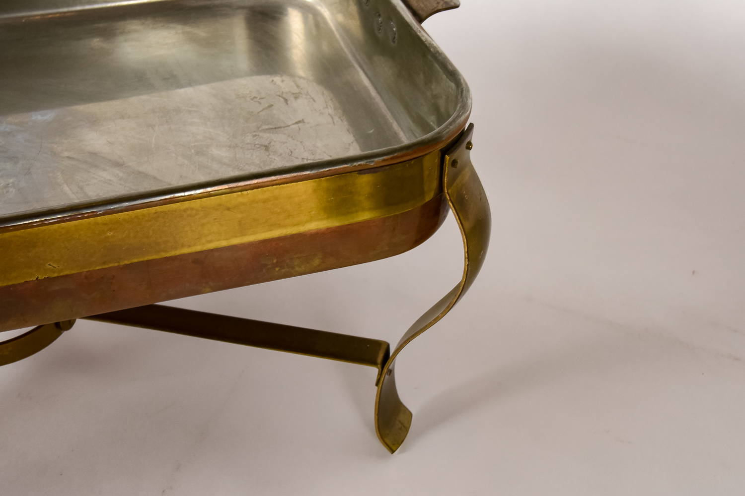 Aluminum Roaster and Copper Chaffing Dish