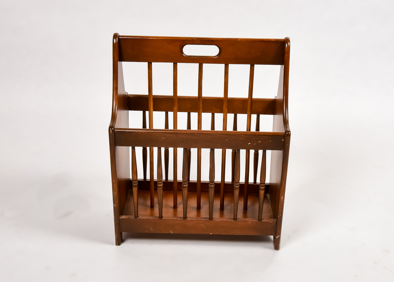 Wood Magazine Rack