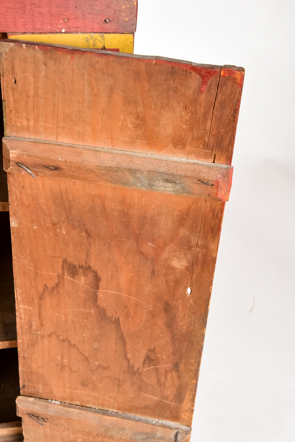 Antique Pine Wall Cupboard