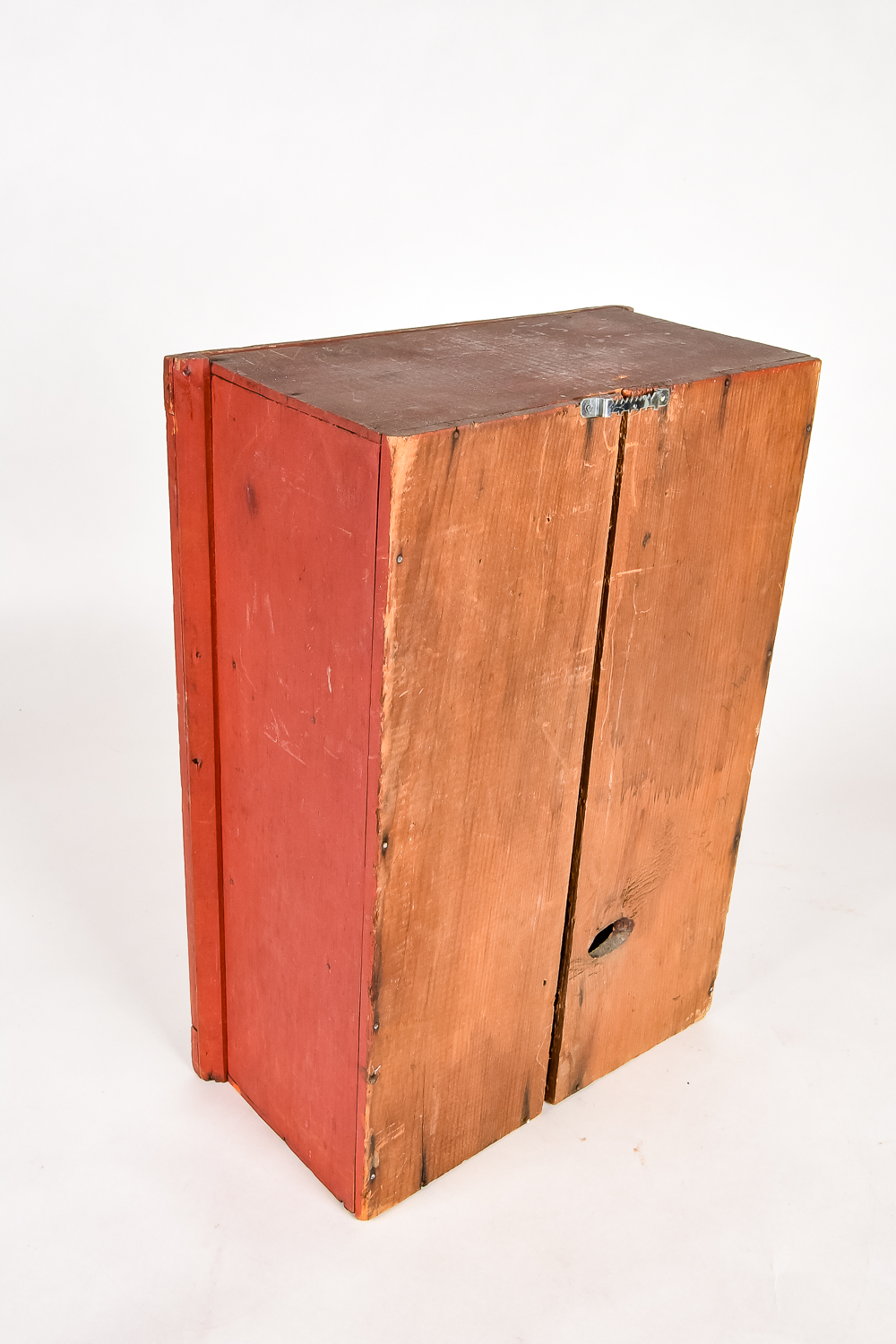 Antique Pine Wall Cupboard