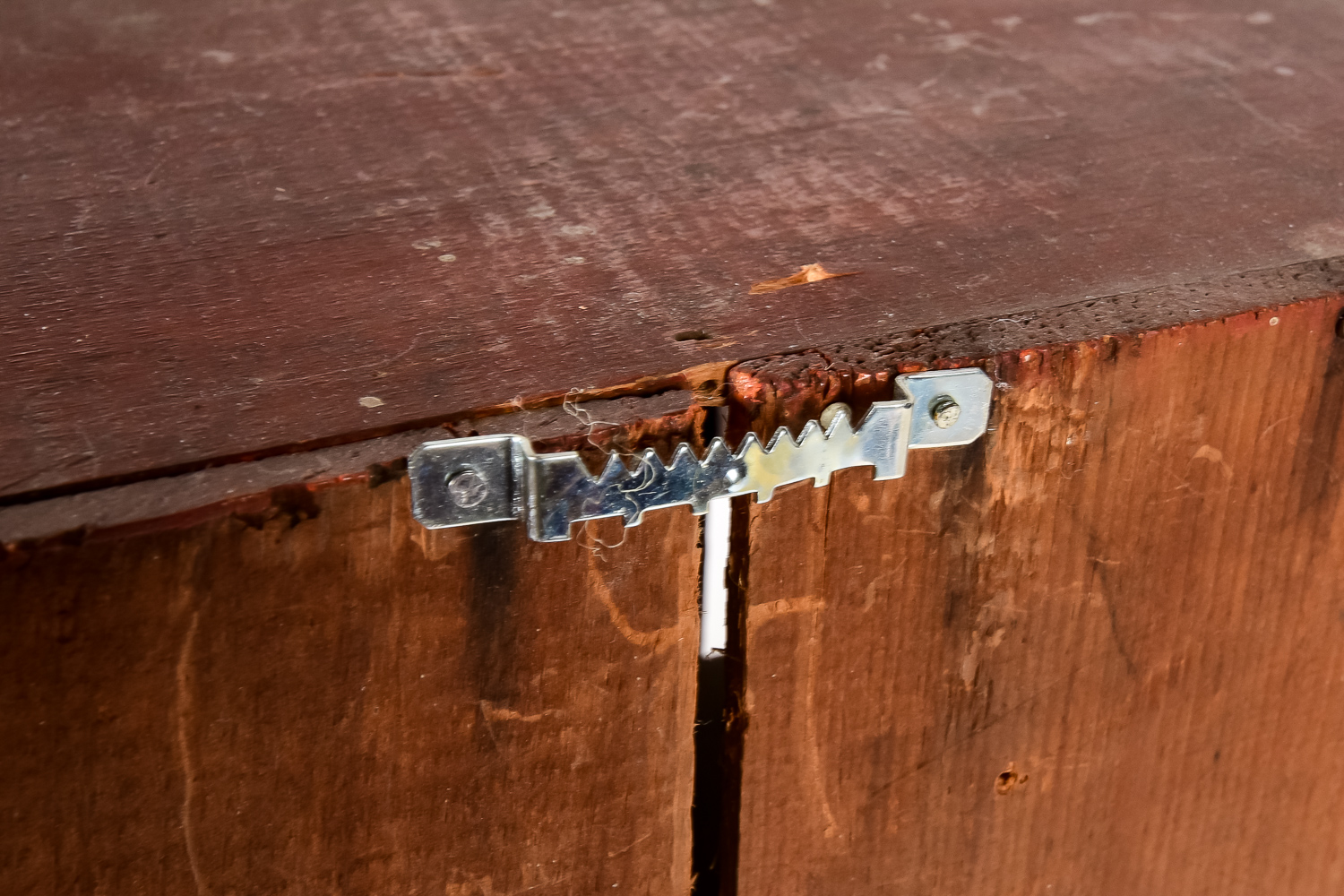 Antique Pine Wall Cupboard