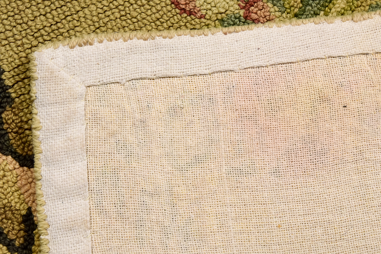 Three Floral Hooked Rugs