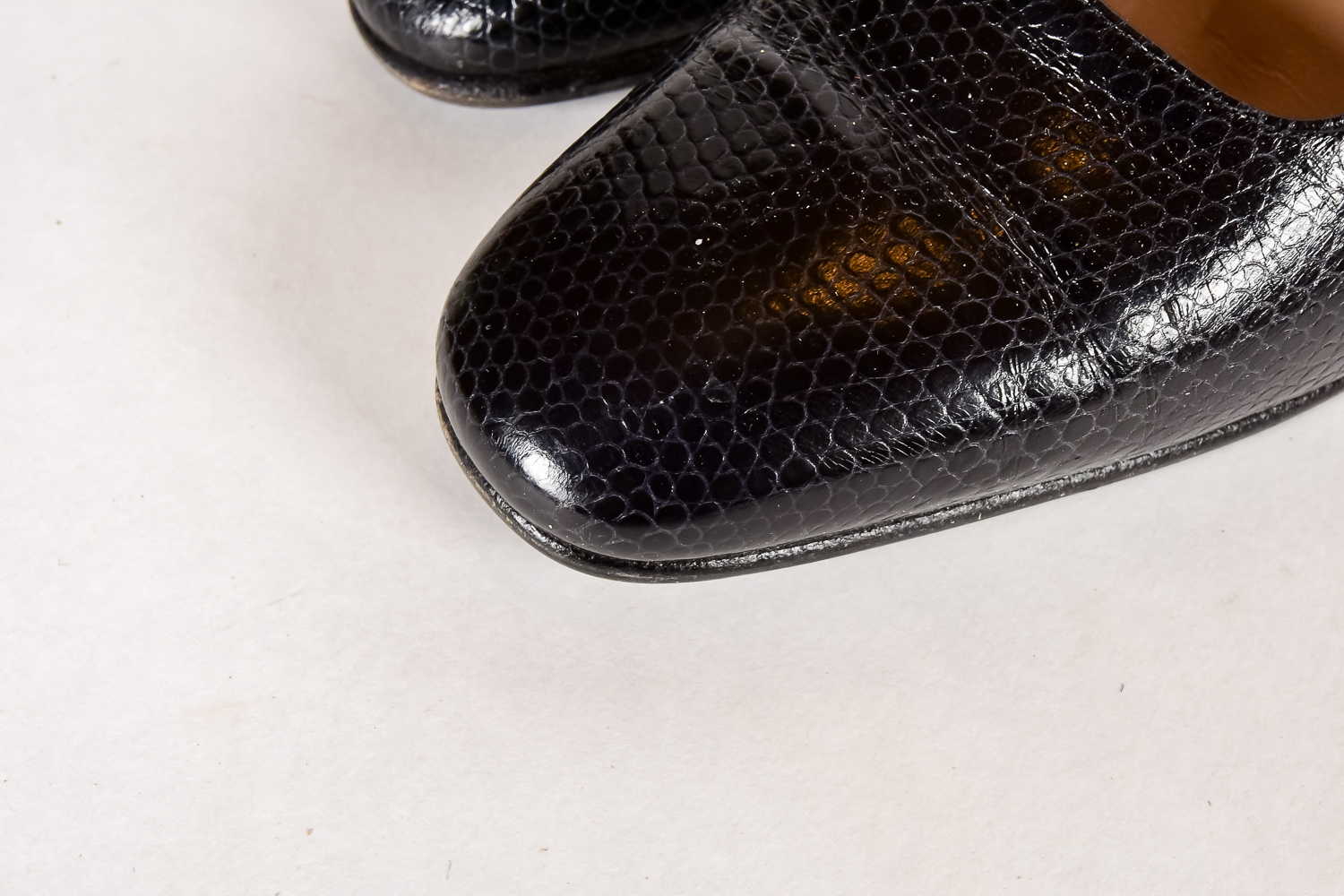 Pair of Italian Leather Women's Designer Shoes