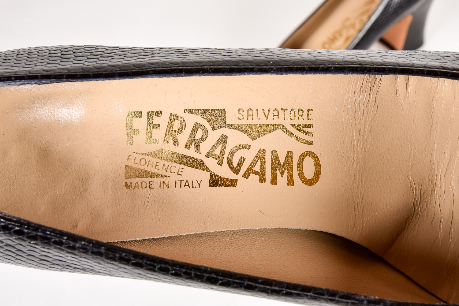 Pair of Italian Leather Women's Designer Shoes