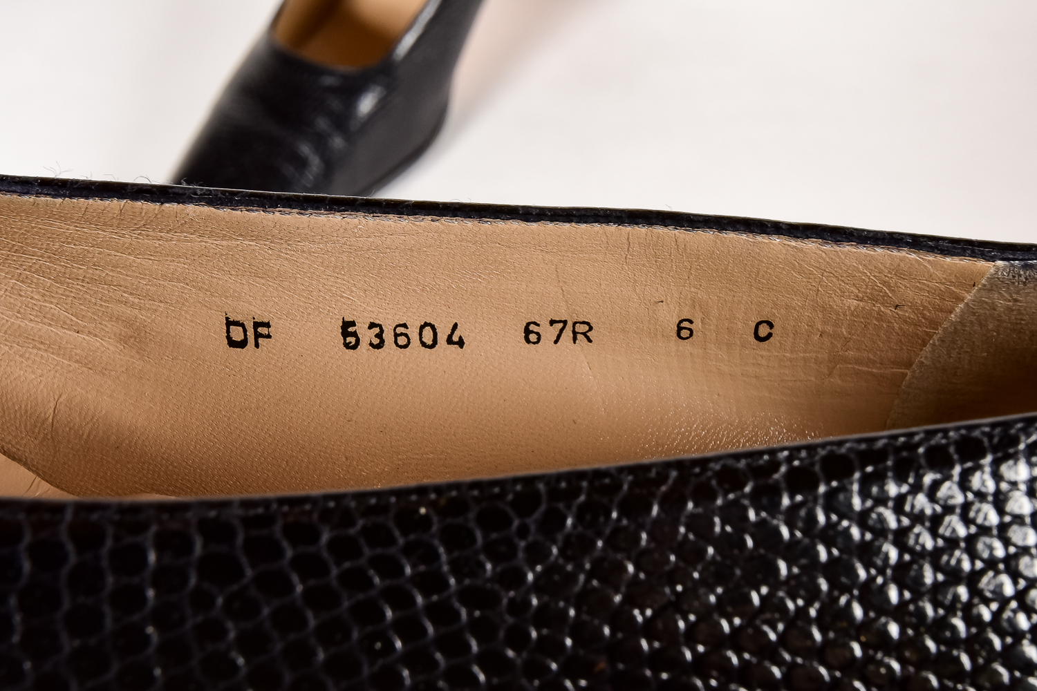 Pair of Italian Leather Women's Designer Shoes