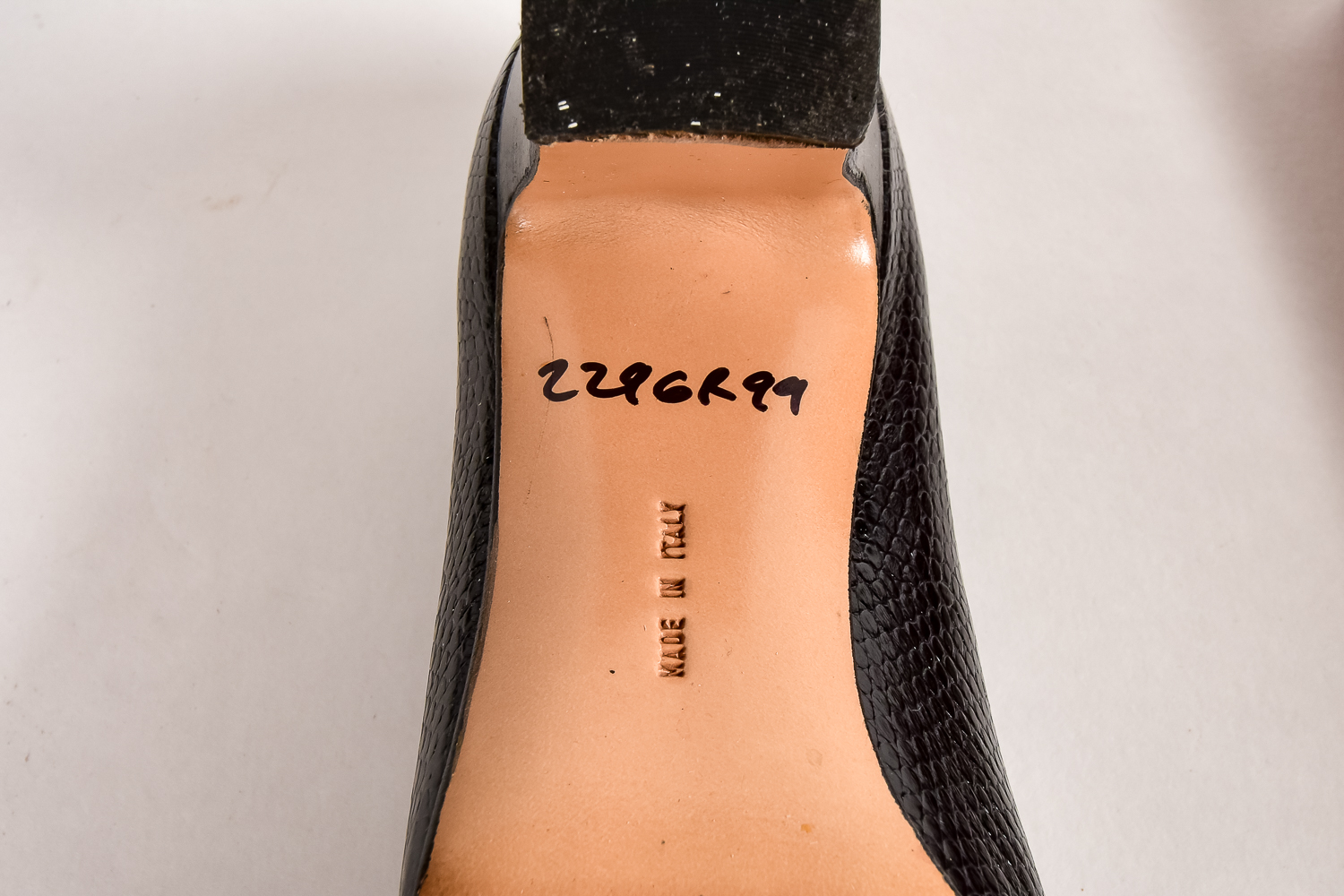 Pair of Italian Leather Women's Designer Shoes