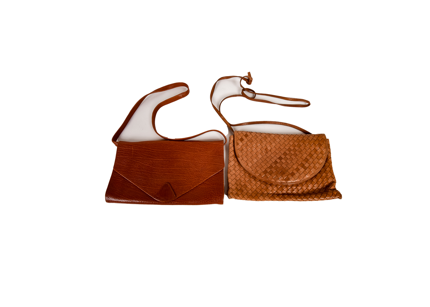 Pair of Leather Designer Handbags