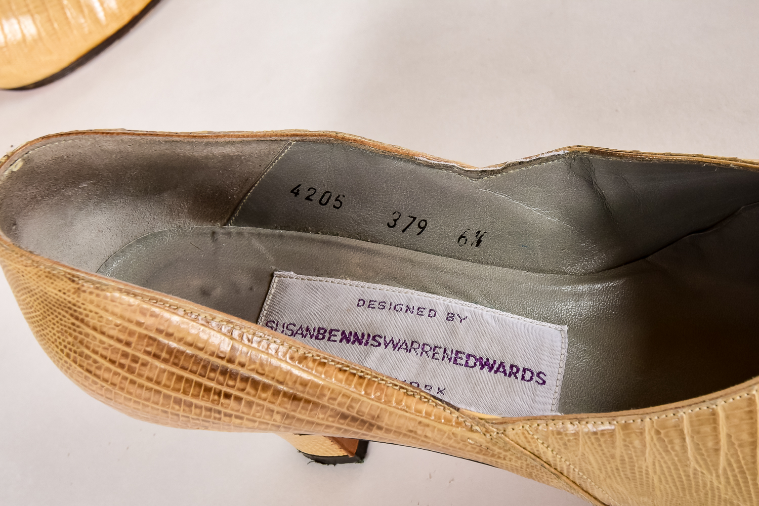 Pair of Italian Leather Women's Designer Shoes