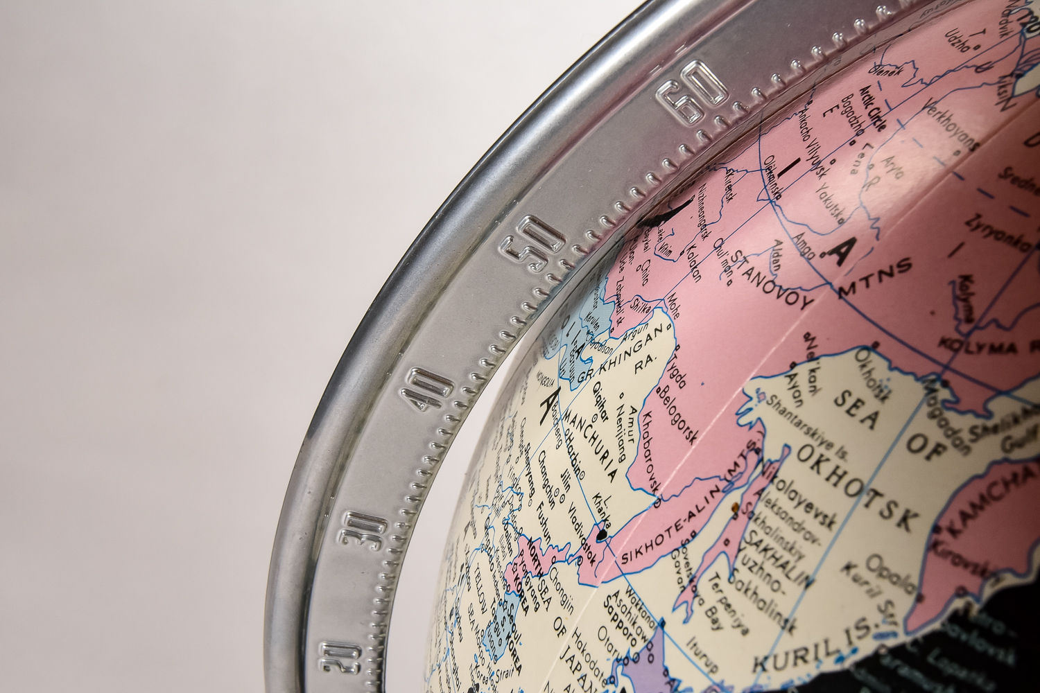 Hour Glass and Globe Set