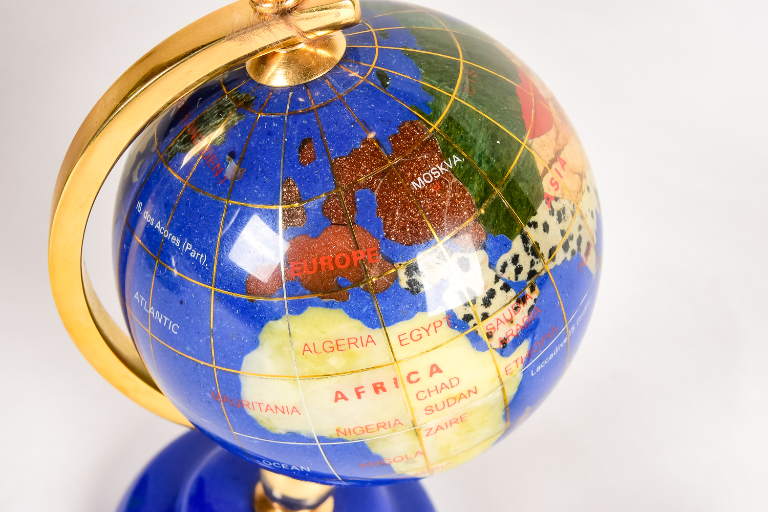 Hour Glass and Globe Set