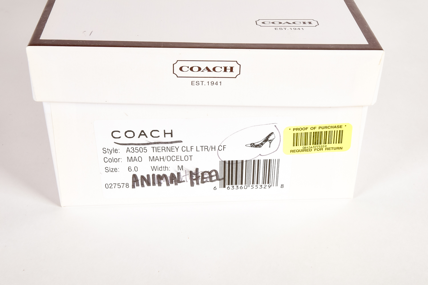 Pair of Coach Heels