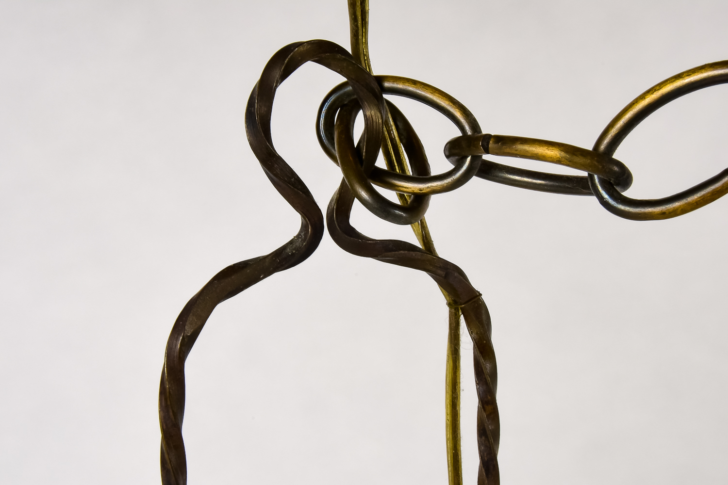 Mid-Nineteenth Century French Opaline Glass Lamp