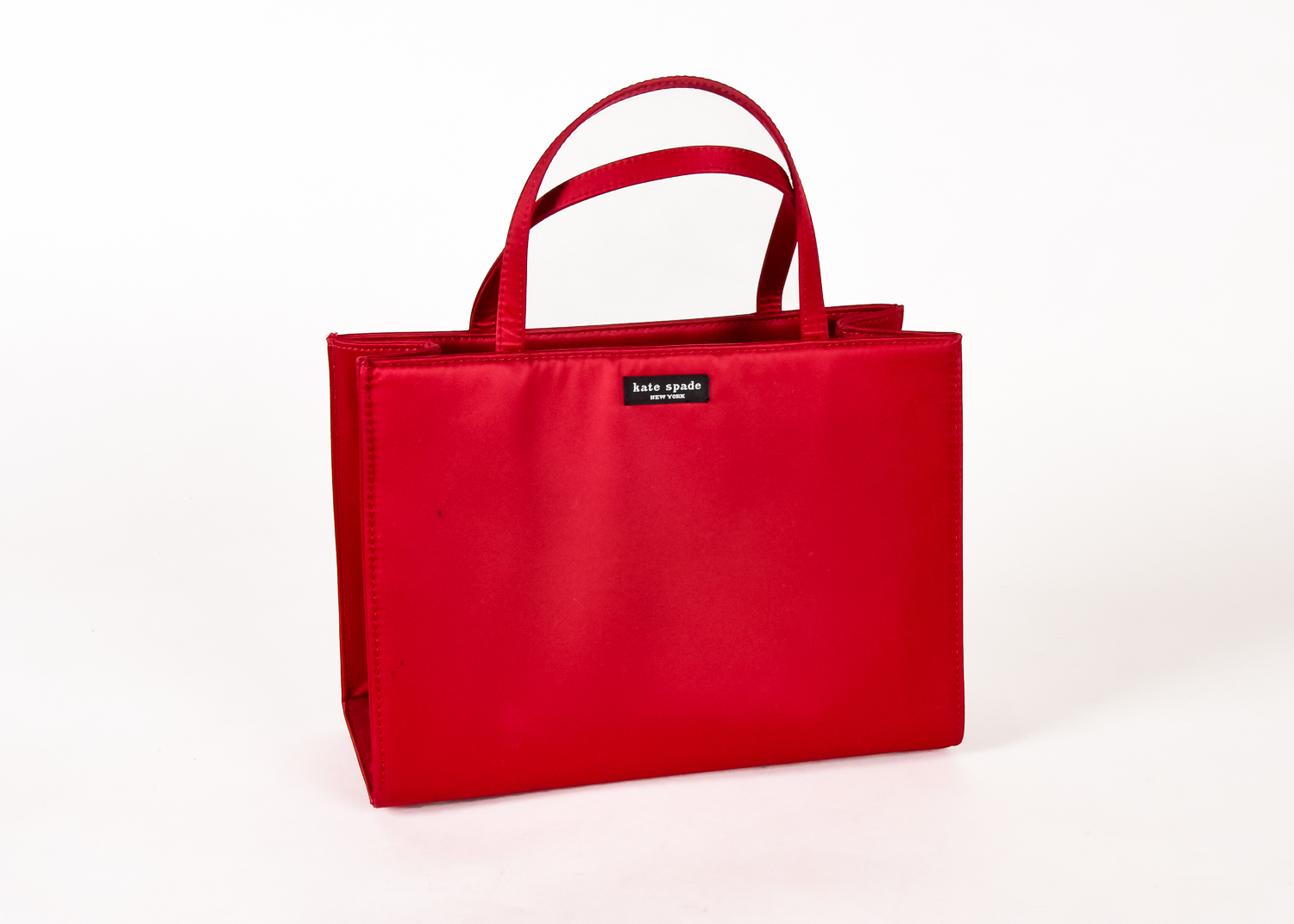 Red Kate Spade Shopping Tote