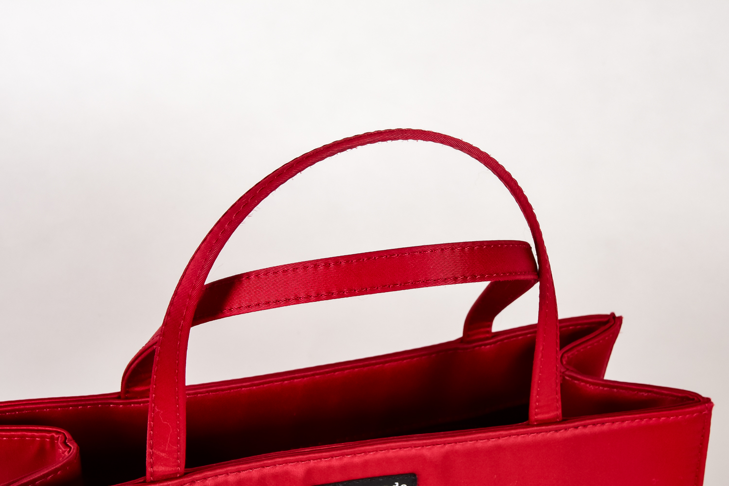 Red Kate Spade Shopping Tote