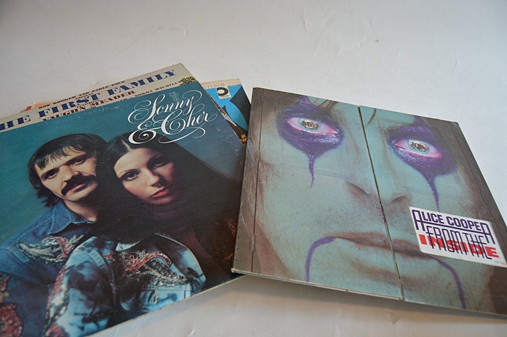 LPs Incl. The Cure, Alice Cooper, Signed Crowded House and Disney