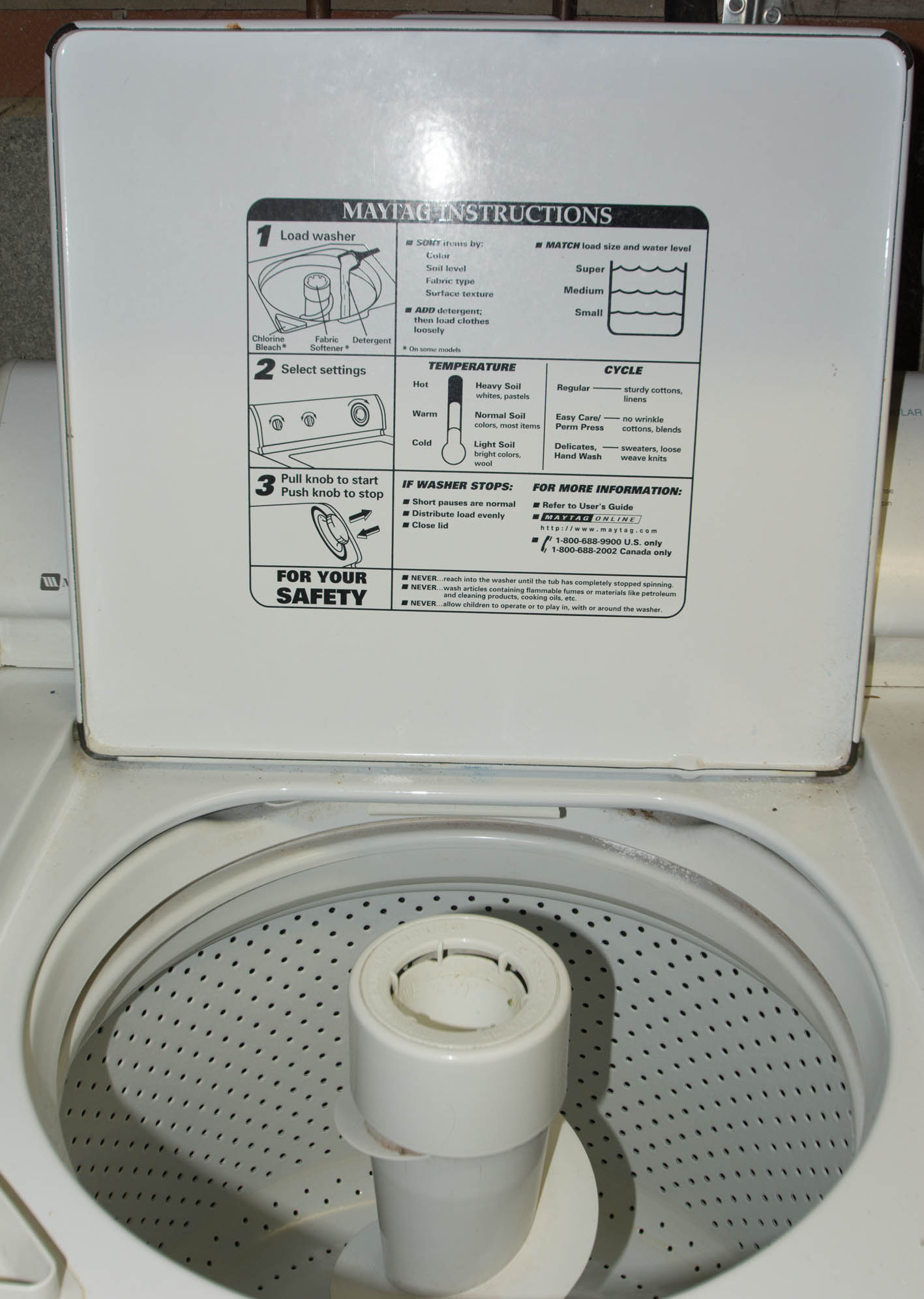 Maytag Quiet Plus Washing Machine