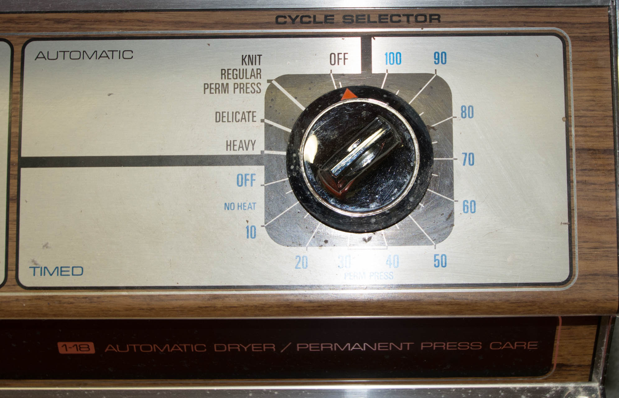 Vintage Orange Electric Crown Frigidaire Clothes Dryer