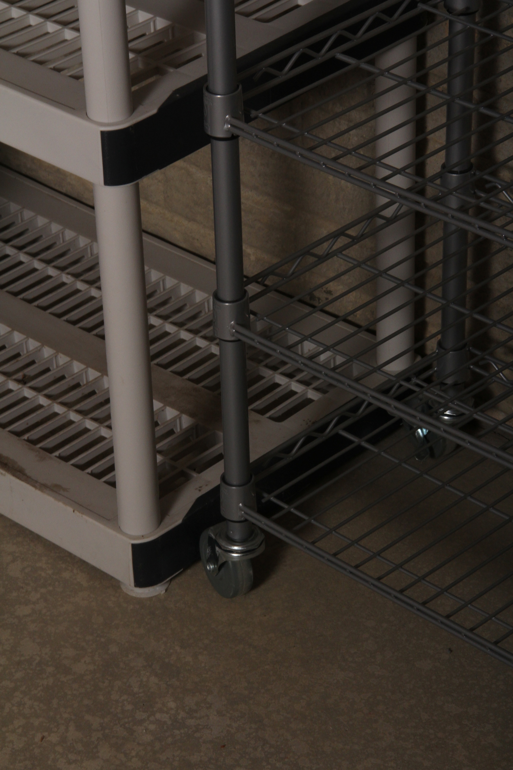 Stainless Steel Shelving Unit