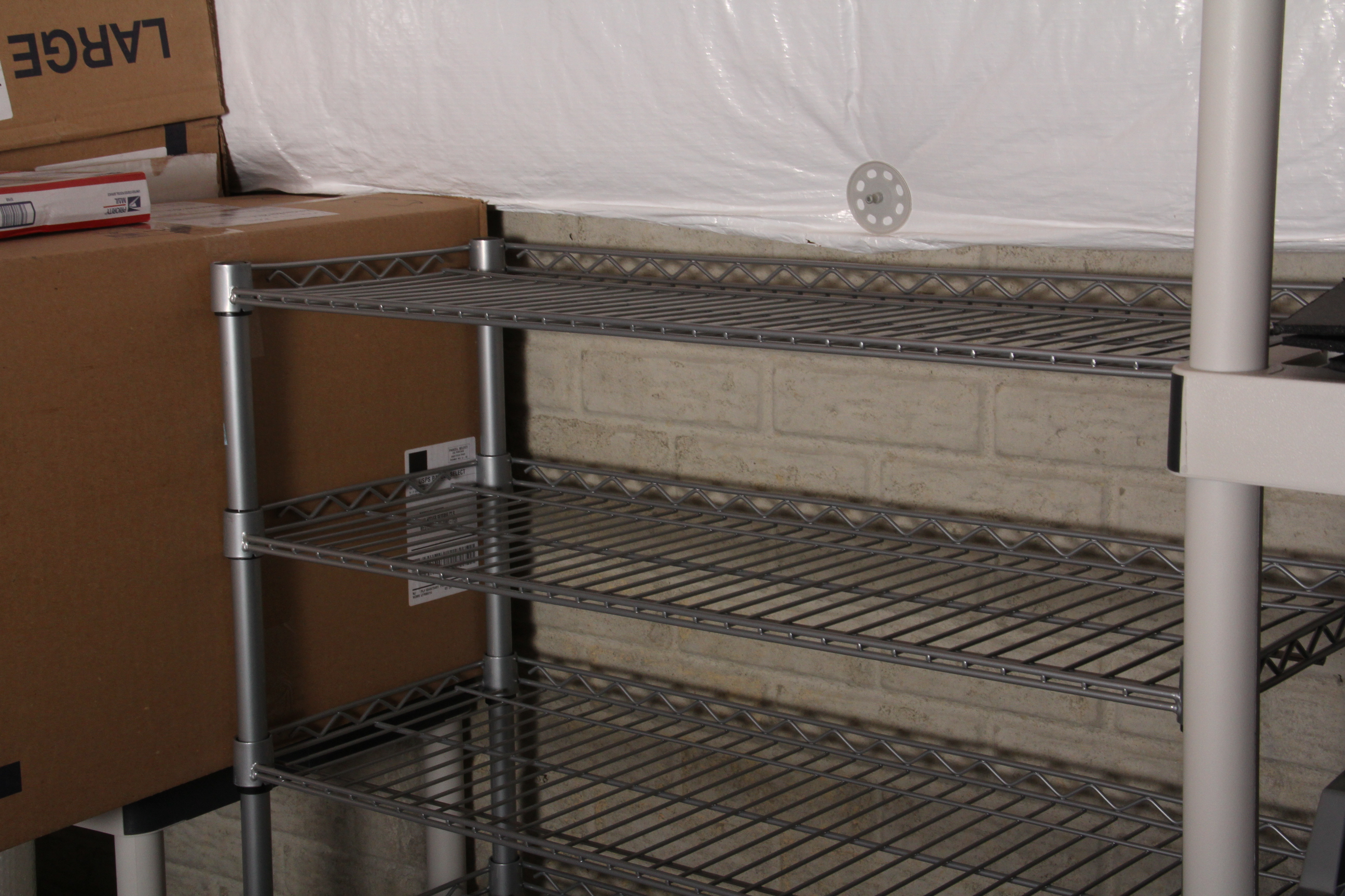 Stainless Steel Shelving Unit