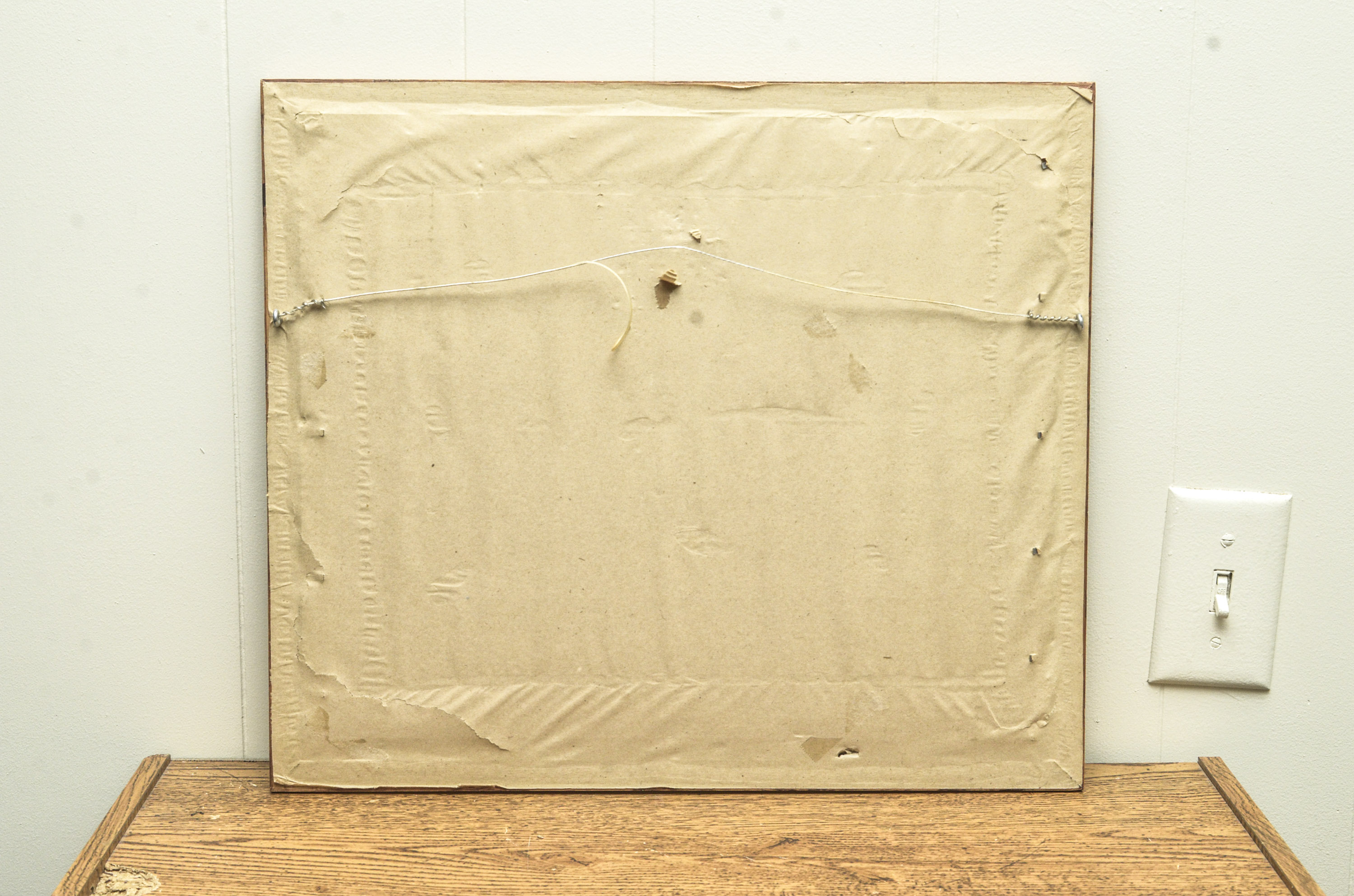 Framed Vintage "Summer Day's Ride" Print