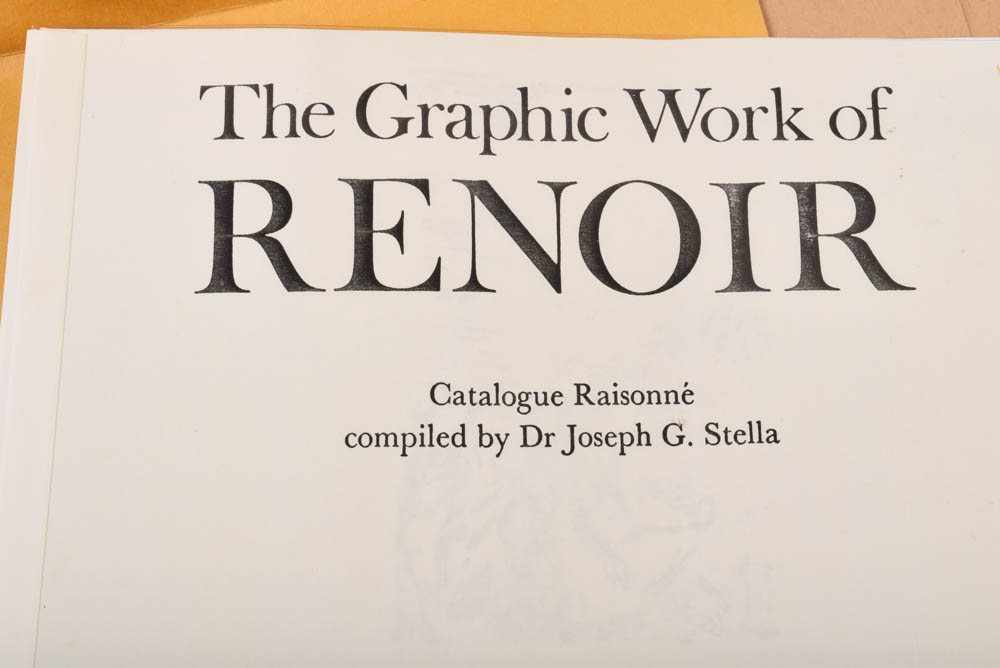 Original Pierre-Auguste Renoir Etching "Sur la plage, à Berneval"