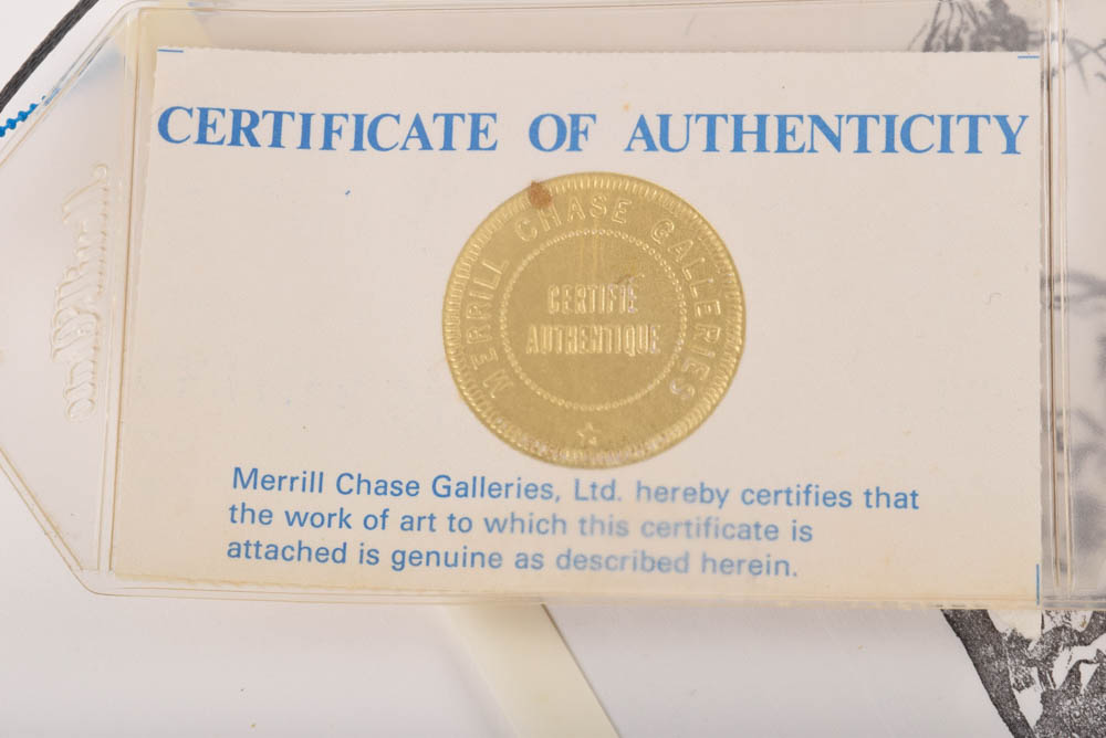 Pierre-Auguste Renoir Lithograph "Femme au cep de Vigne"