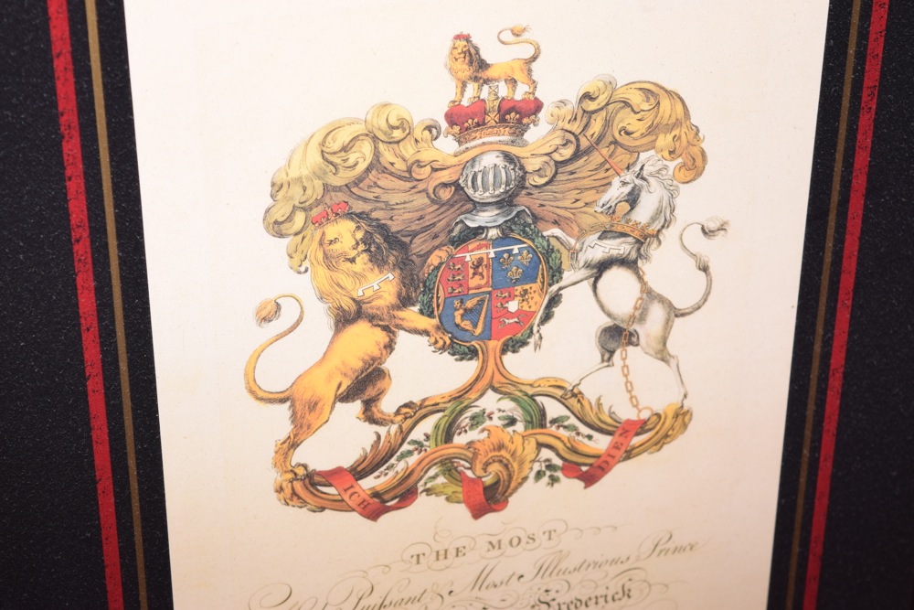 Bombay Company Framed Royal Crest Reproductions