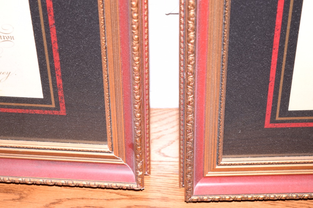 Bombay Company Framed Royal Crest Reproductions