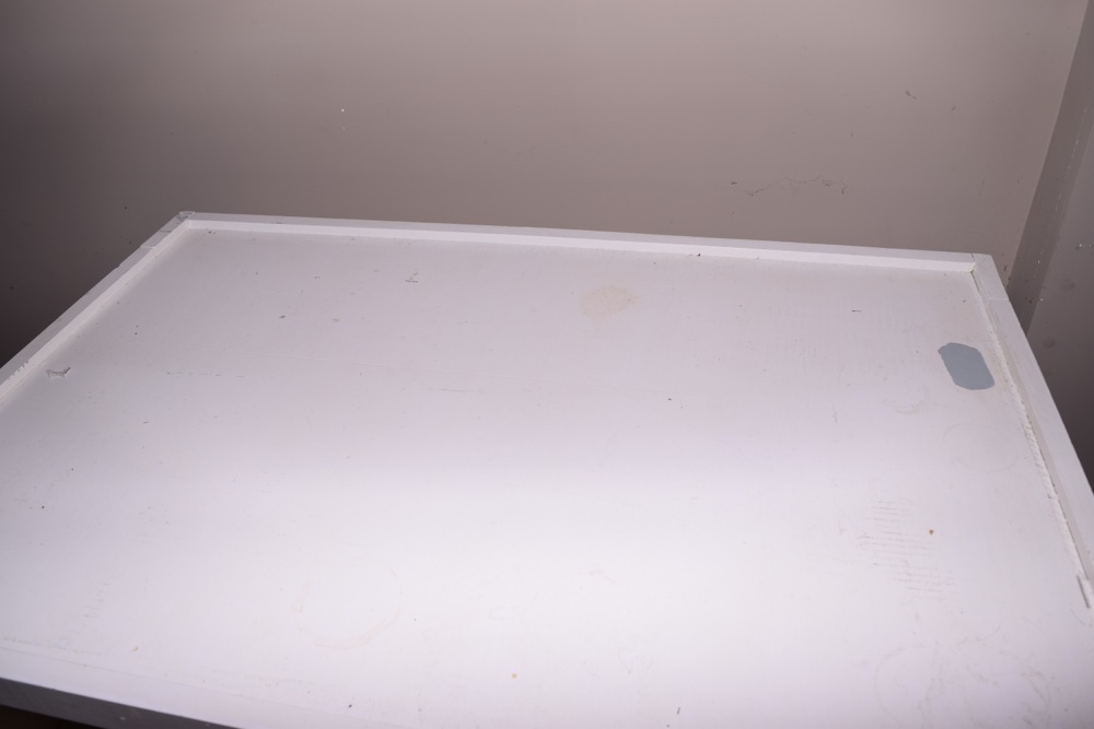 White Cubby Hole Cabinet