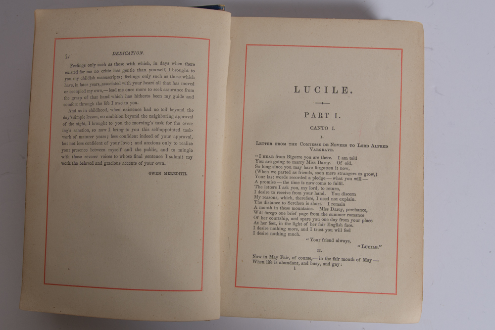 Late 1800s Hardcover Books with Gilded Embossing