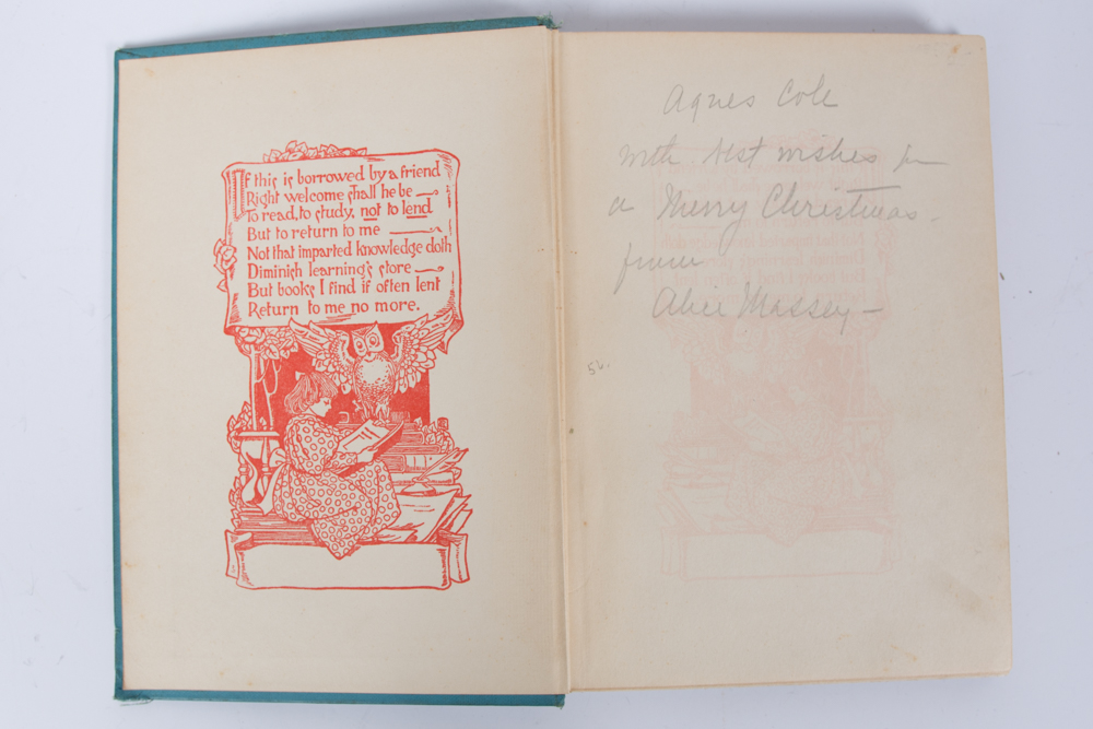 Late 1800s Hardcover Books with Gilded Embossing