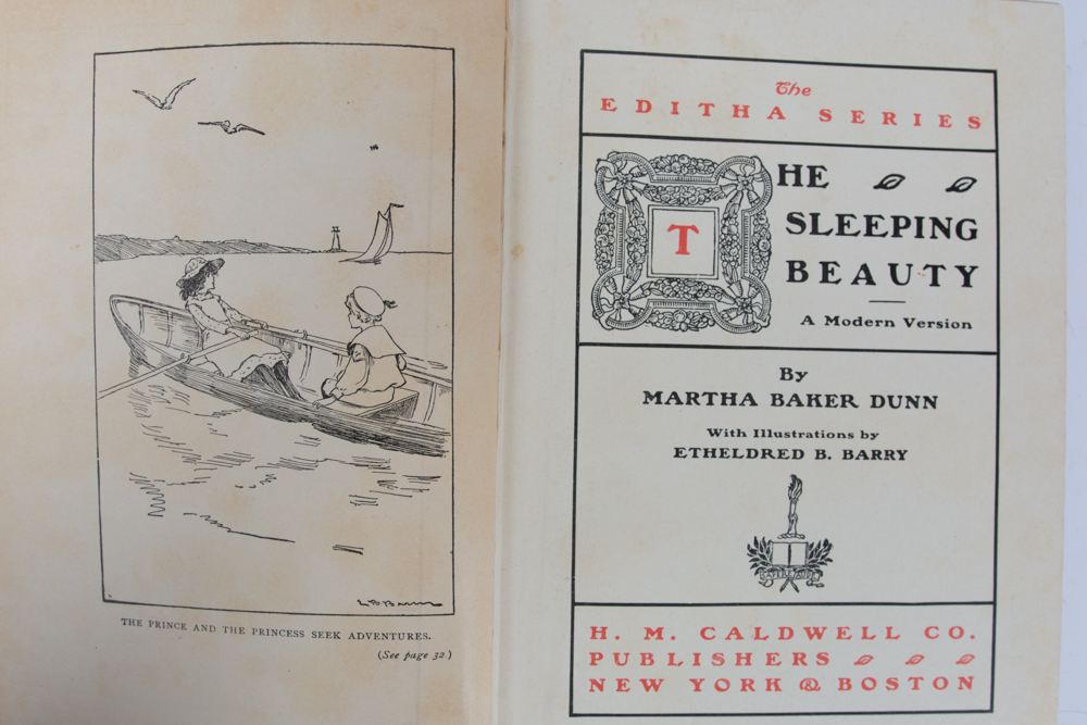 Late 1800s Hardcover Books with Gilded Embossing