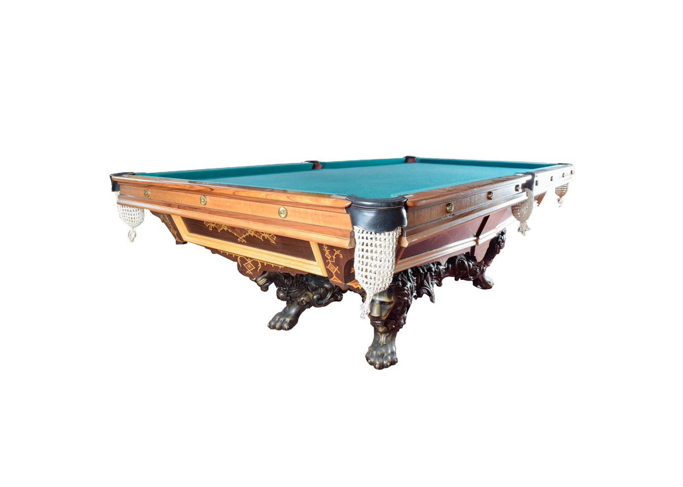 c.1875 Brunswick-Balke-Collender "Monarch" Pool Table