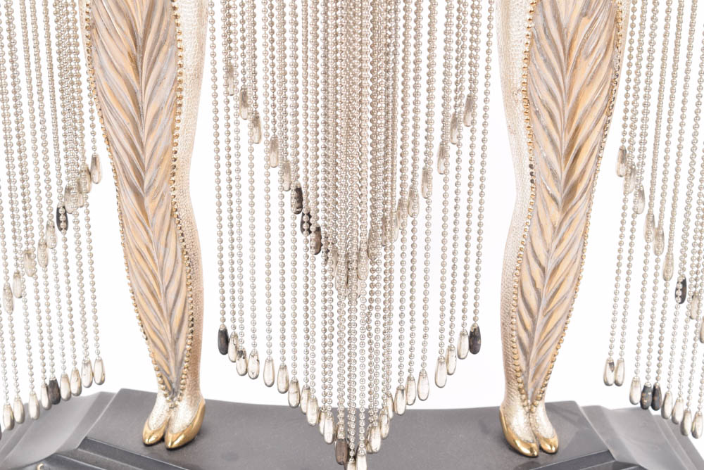 Erté "Les Bijoux de Perles" Bronze Sculpture