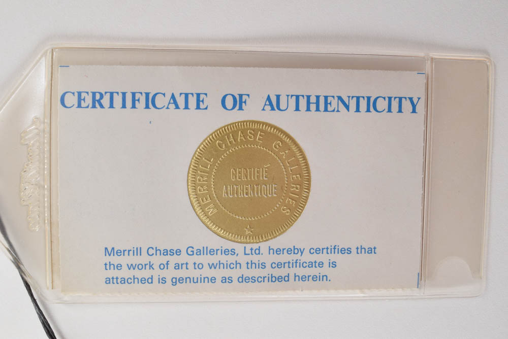 Renoir Etching "Le Chapeau Epingle"