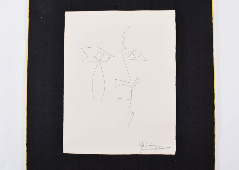 Pablo Picasso Engraving, Plate XXXIV of "Carmen"