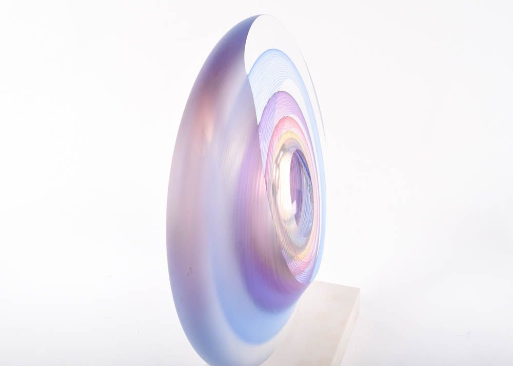 Glass Sculpture by Michael David and Kit Karbler