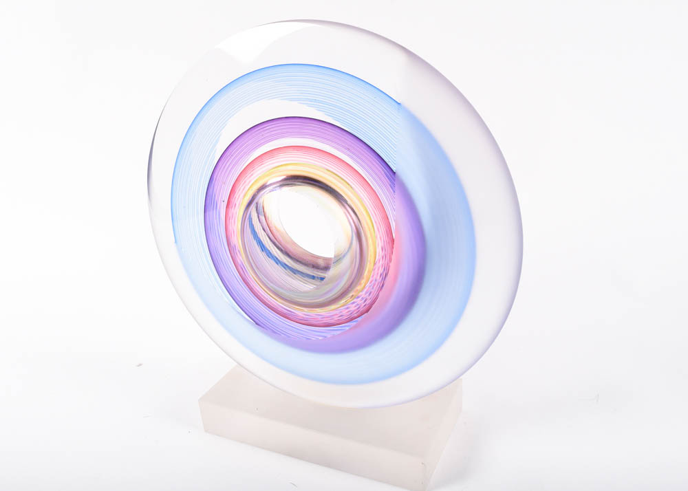 Glass Sculpture by Michael David and Kit Karbler