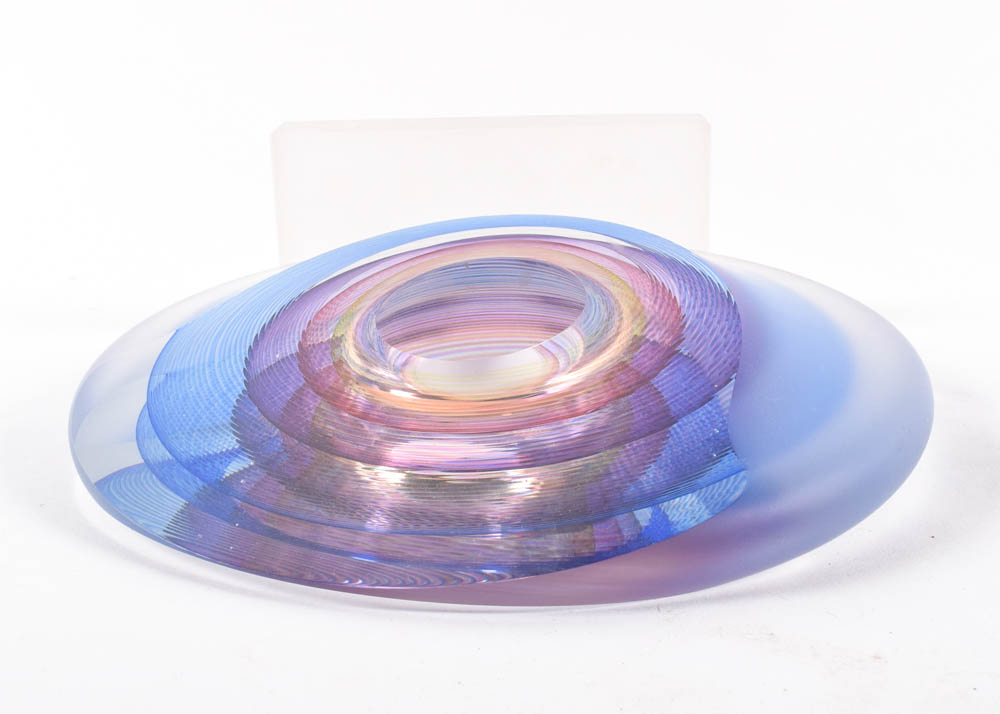 Glass Sculpture by Michael David and Kit Karbler